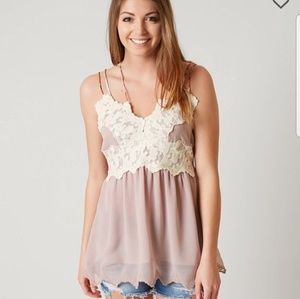 Gimmicks Tie Tank Top